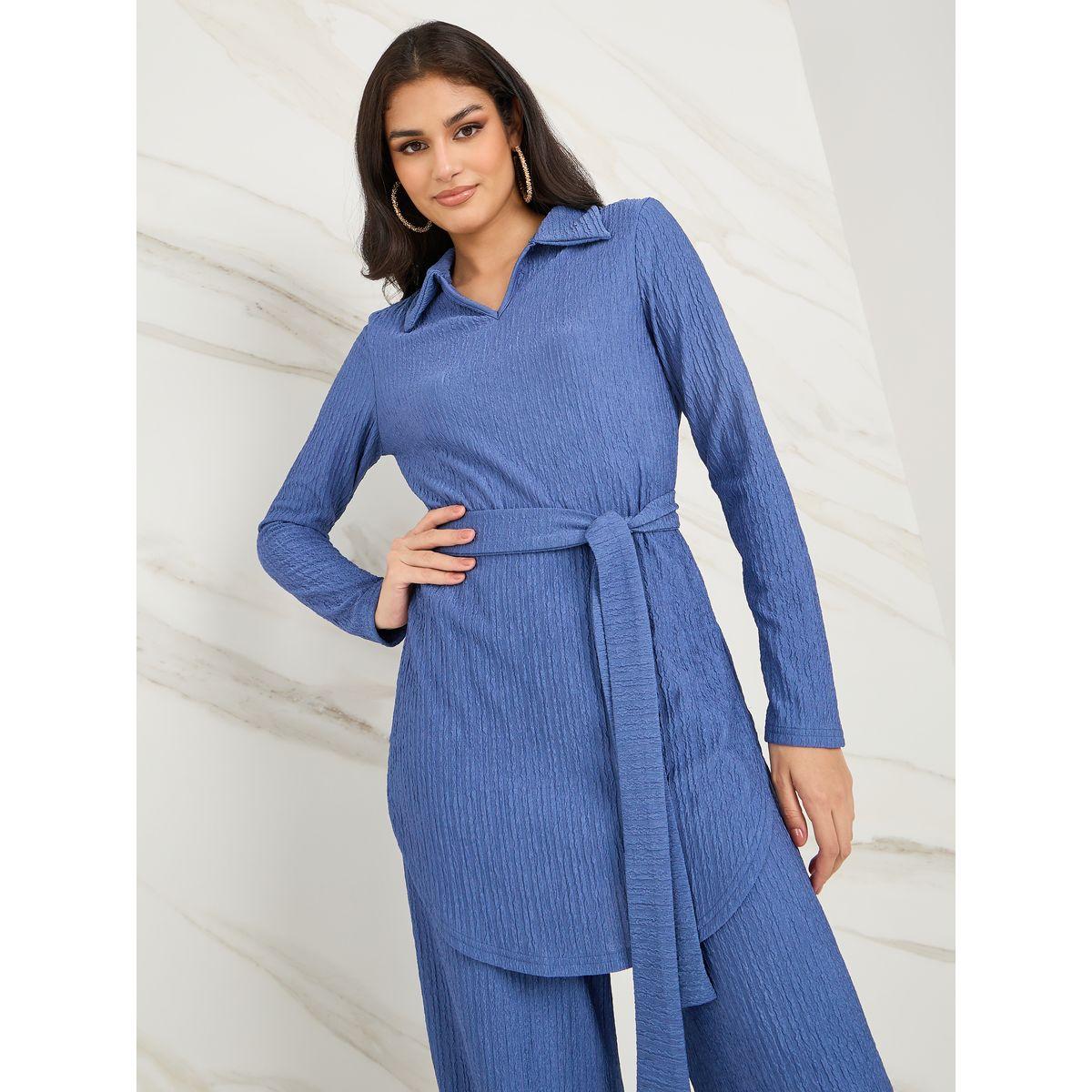 مجموعة من ( بنطال + بلوزة )-women-clothing-dresses-image-2