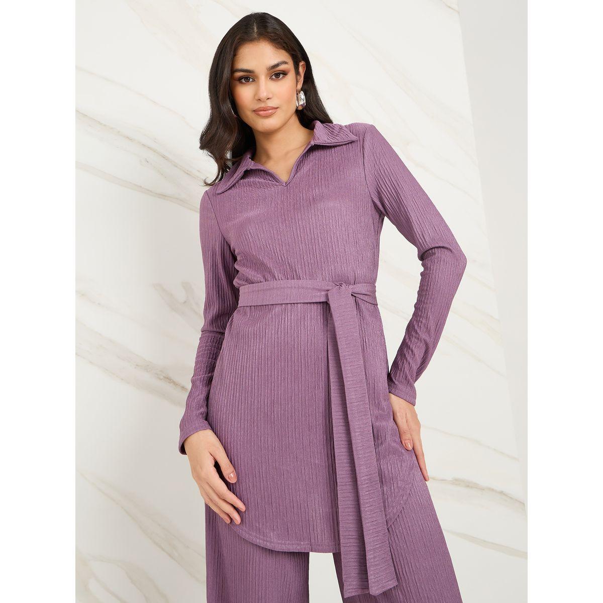 مجموعة من ( بنطال + بلوزة )-women-clothing-dresses-image-2