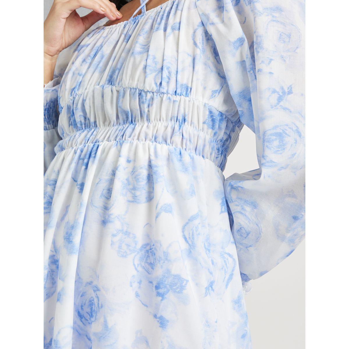 فستان ميدي مطبع بزهور-women-clothing-dresses-image-3