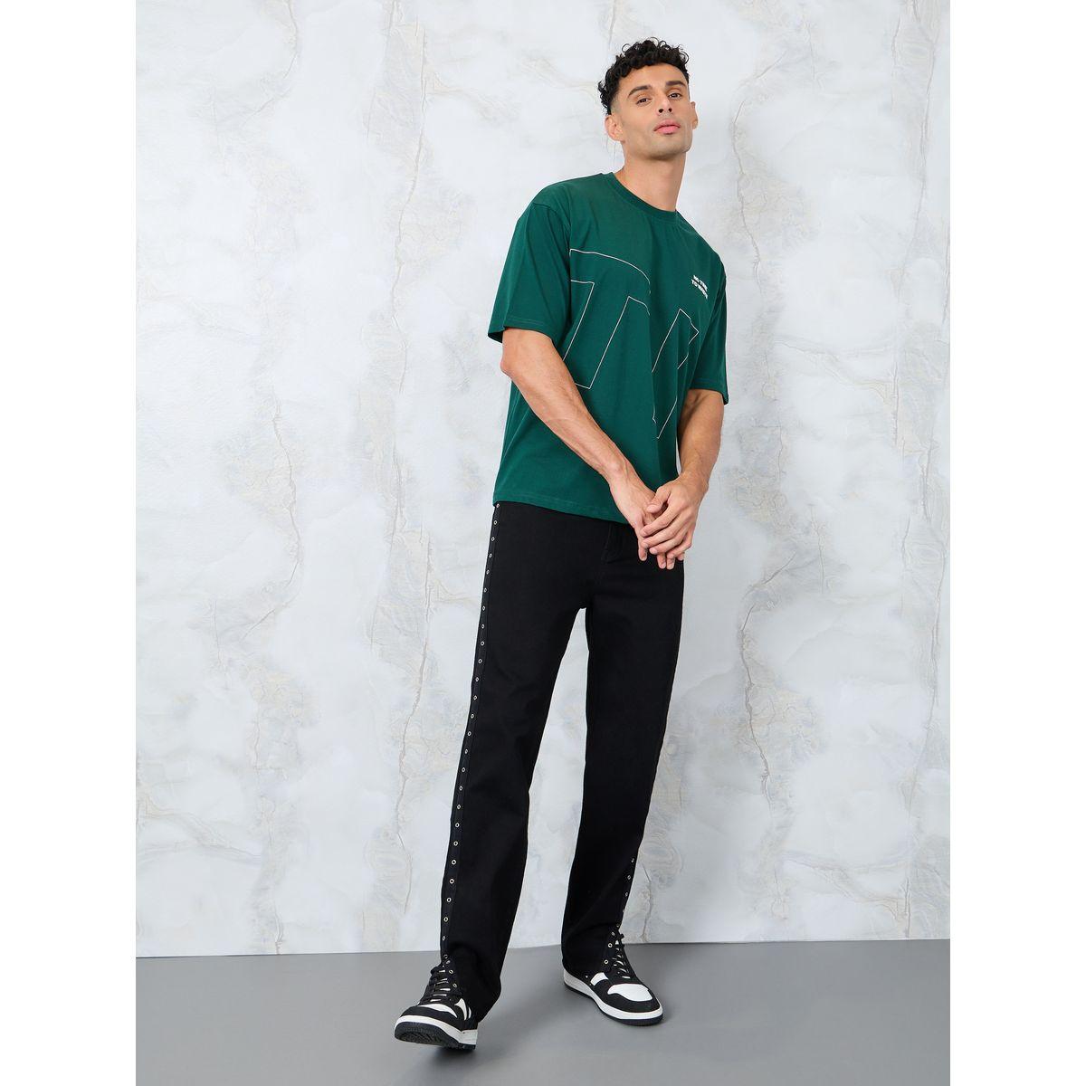 Styli Front and Back Slogan Print Oversized T-Shirt-men-clothing-tshirtsandpolos-tshirts-image-2