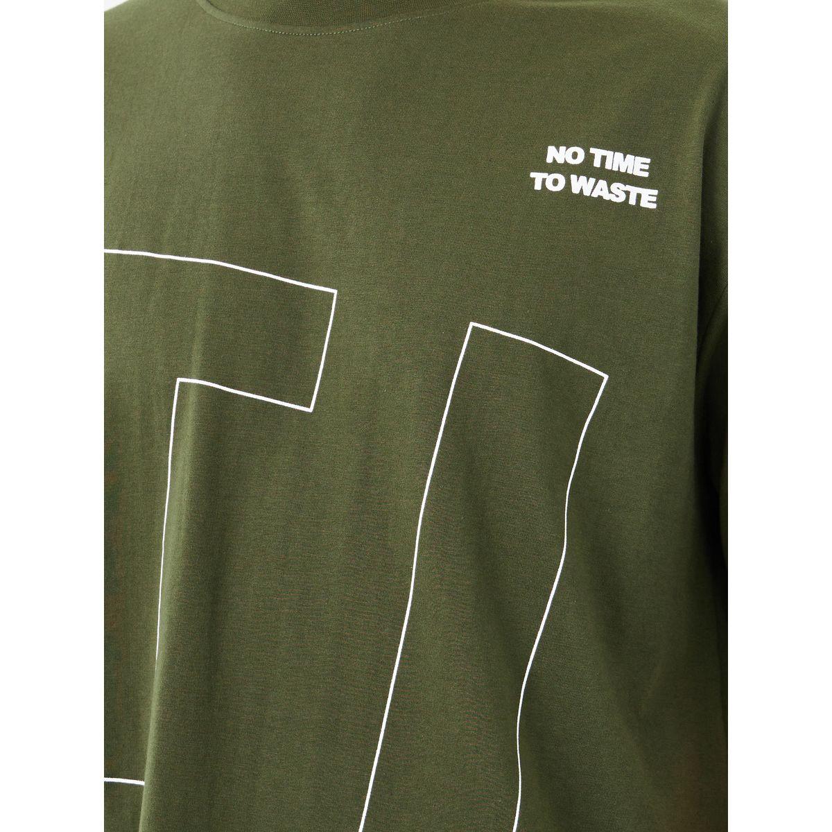 Styli Olive Front and Back Graphic Oversized T-Shirt-men-clothing-tshirtsandpolos-tshirts-image-4