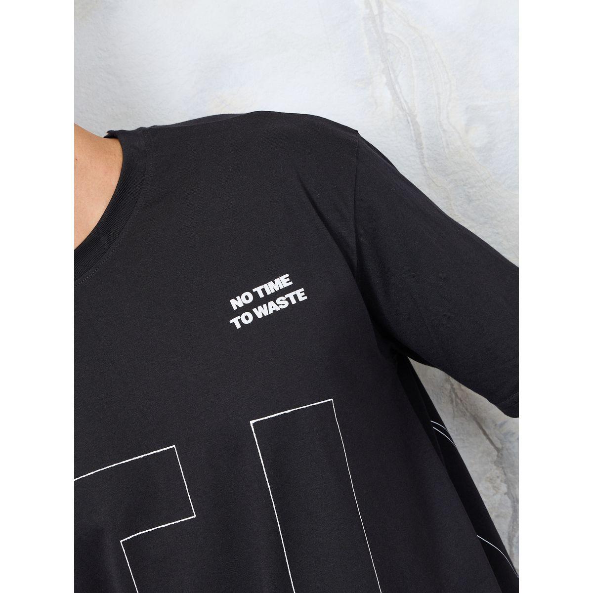 Styli Front and Back Slogan Print Oversized T-Shirt-men-clothing-tshirtsandpolos-tshirts-image-3