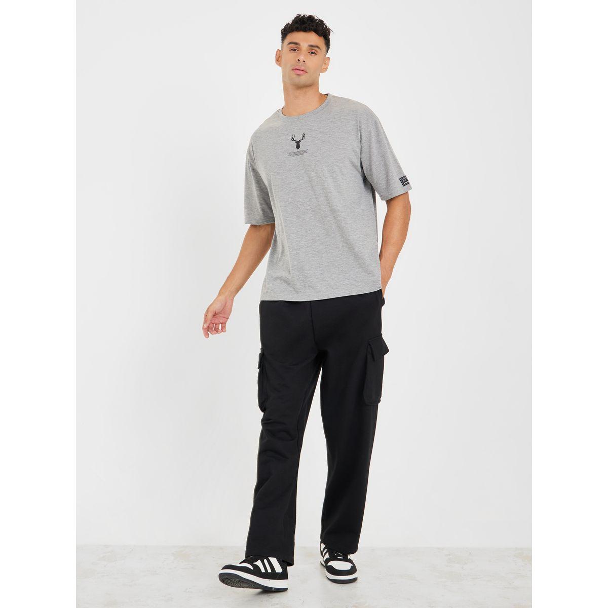 تيشيرت واسع مطبع بطبعة جرافيك-men-clothing-tshirtsandpolos-tshirts-image-2