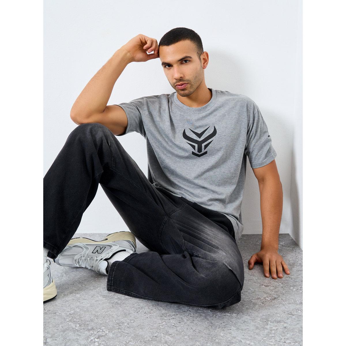 Styli Front Graphic Crew Neck Oversized T-Shirt-men-clothing-tshirtsandpolos-tshirts-image-1