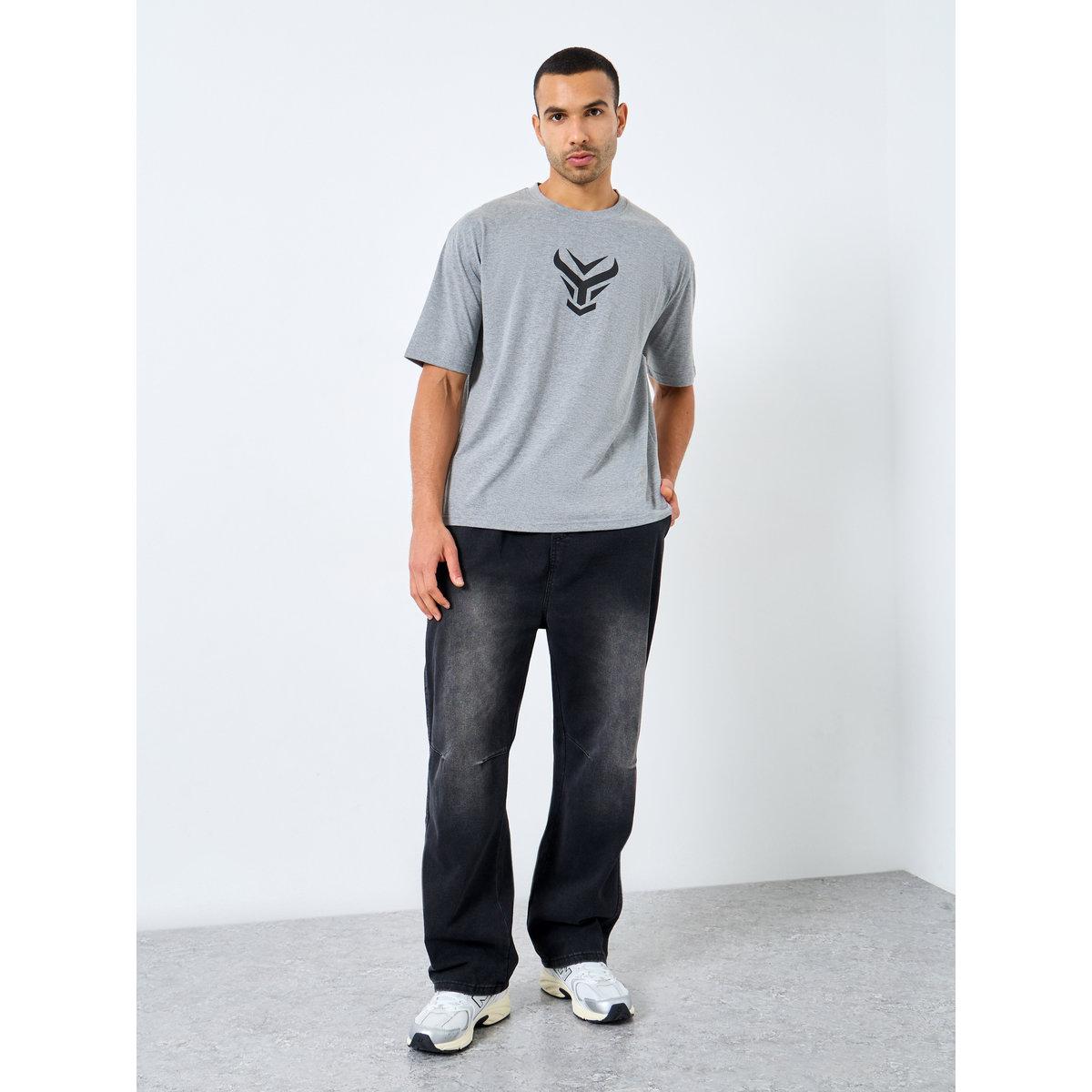 Styli Front Graphic Crew Neck Oversized T-Shirt-men-clothing-tshirtsandpolos-tshirts-image-2