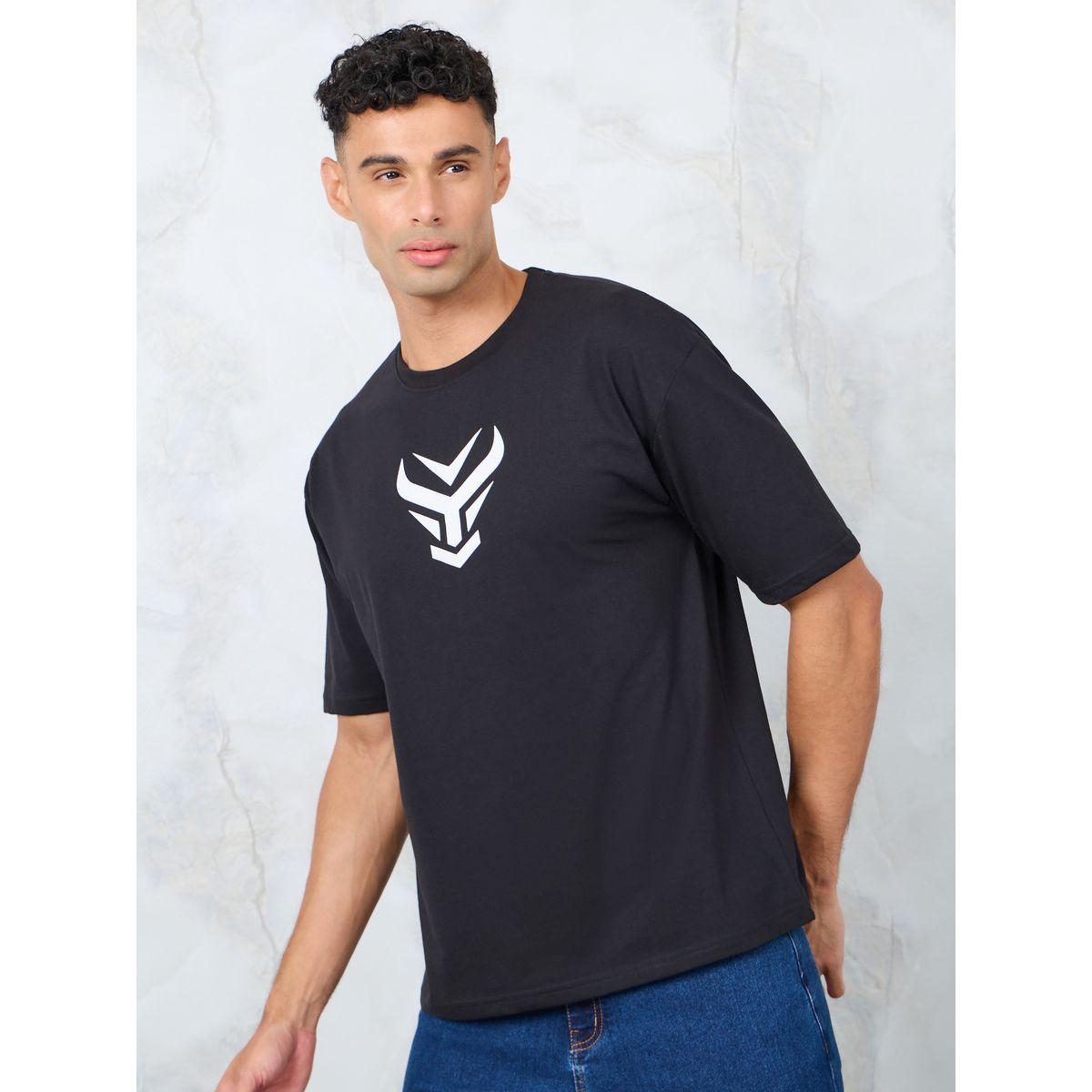 تيشيرت واسع مطبع بطبعة جرافيك-men-clothing-tshirtsandpolos-tshirts-image-1