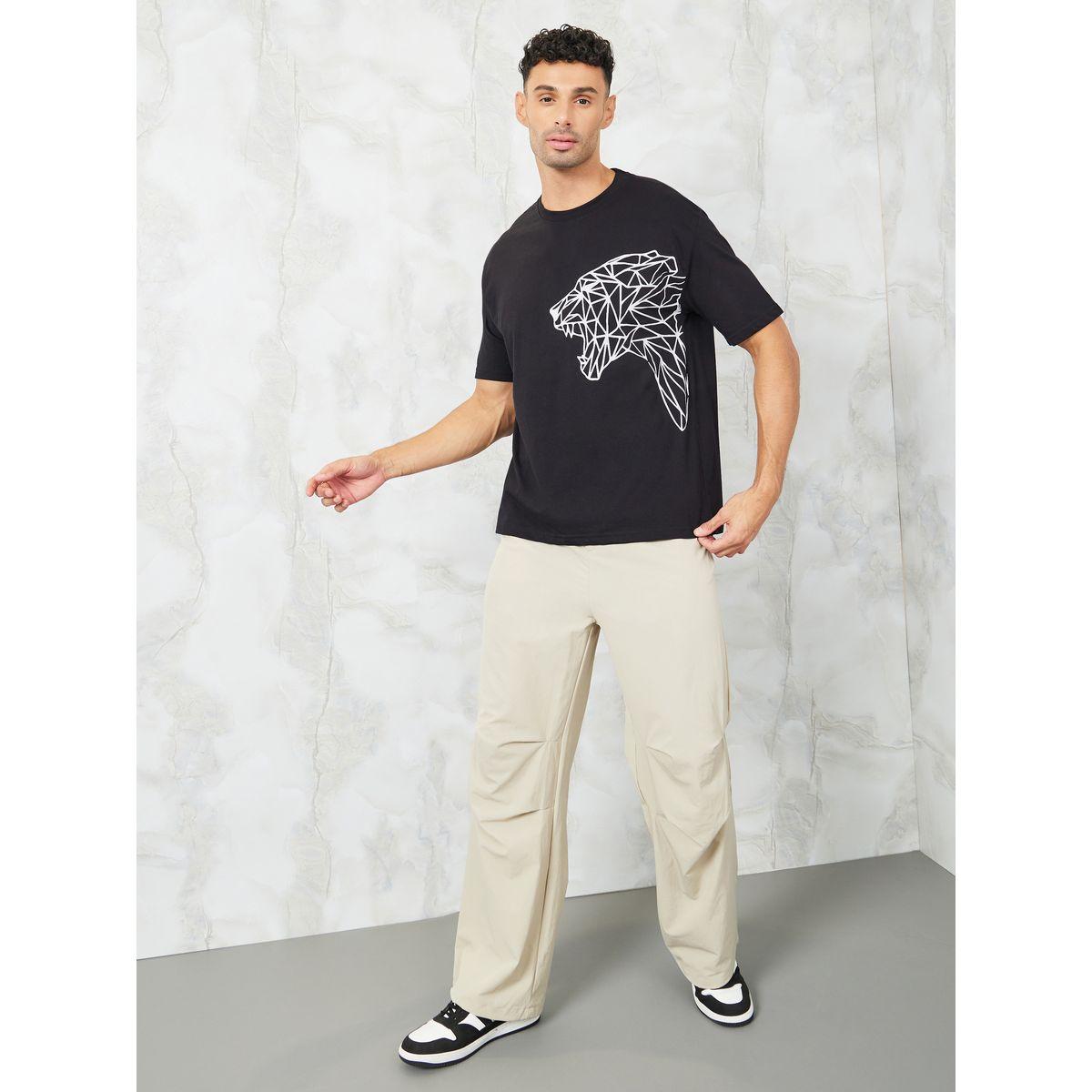 تيشيرت واسع مطبع بطبعة جرافيك-men-clothing-tshirtsandpolos-tshirts-image-2
