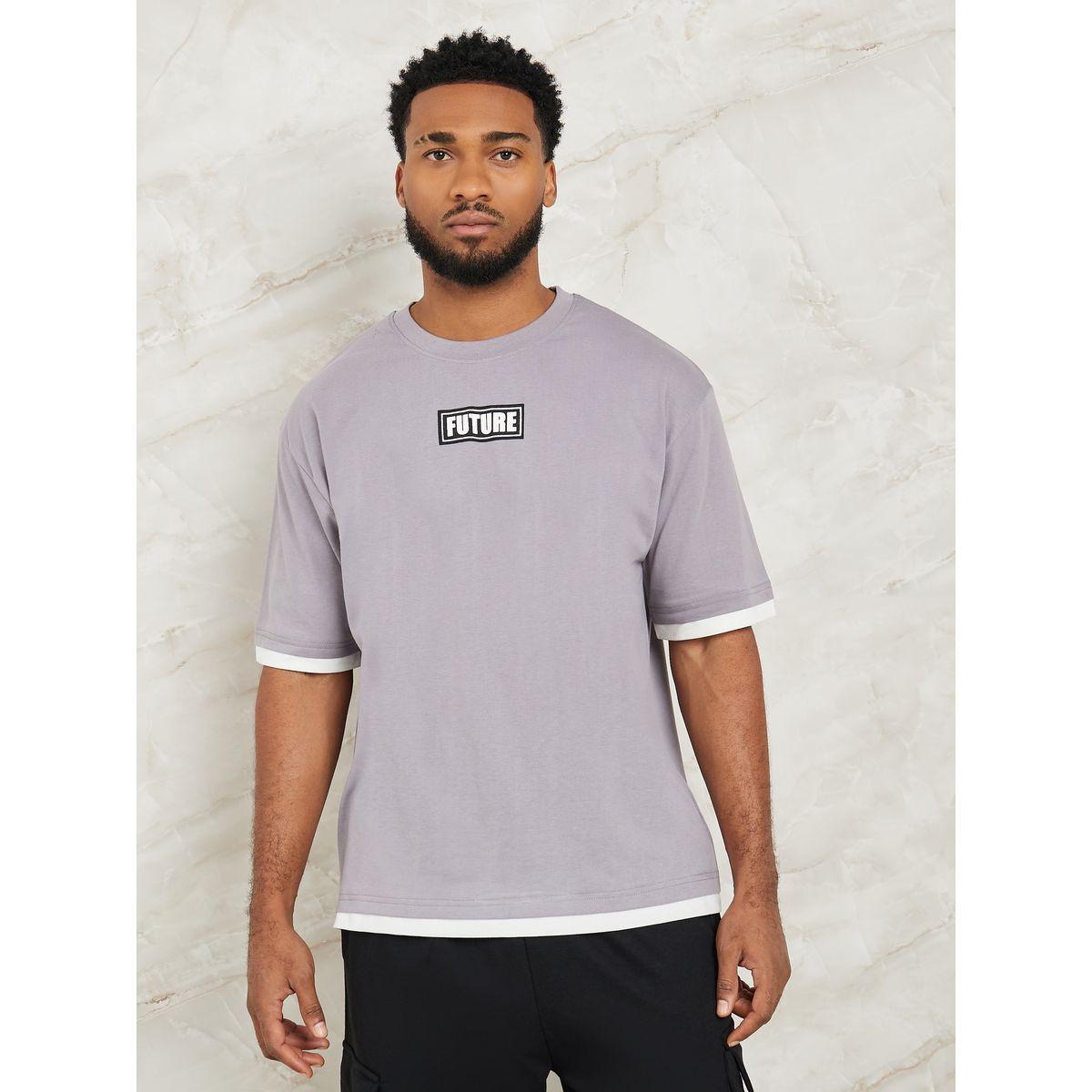 تيشيرت واسع مطبع بطبعة جرافيك-men-clothing-tshirtsandpolos-tshirts-image-1