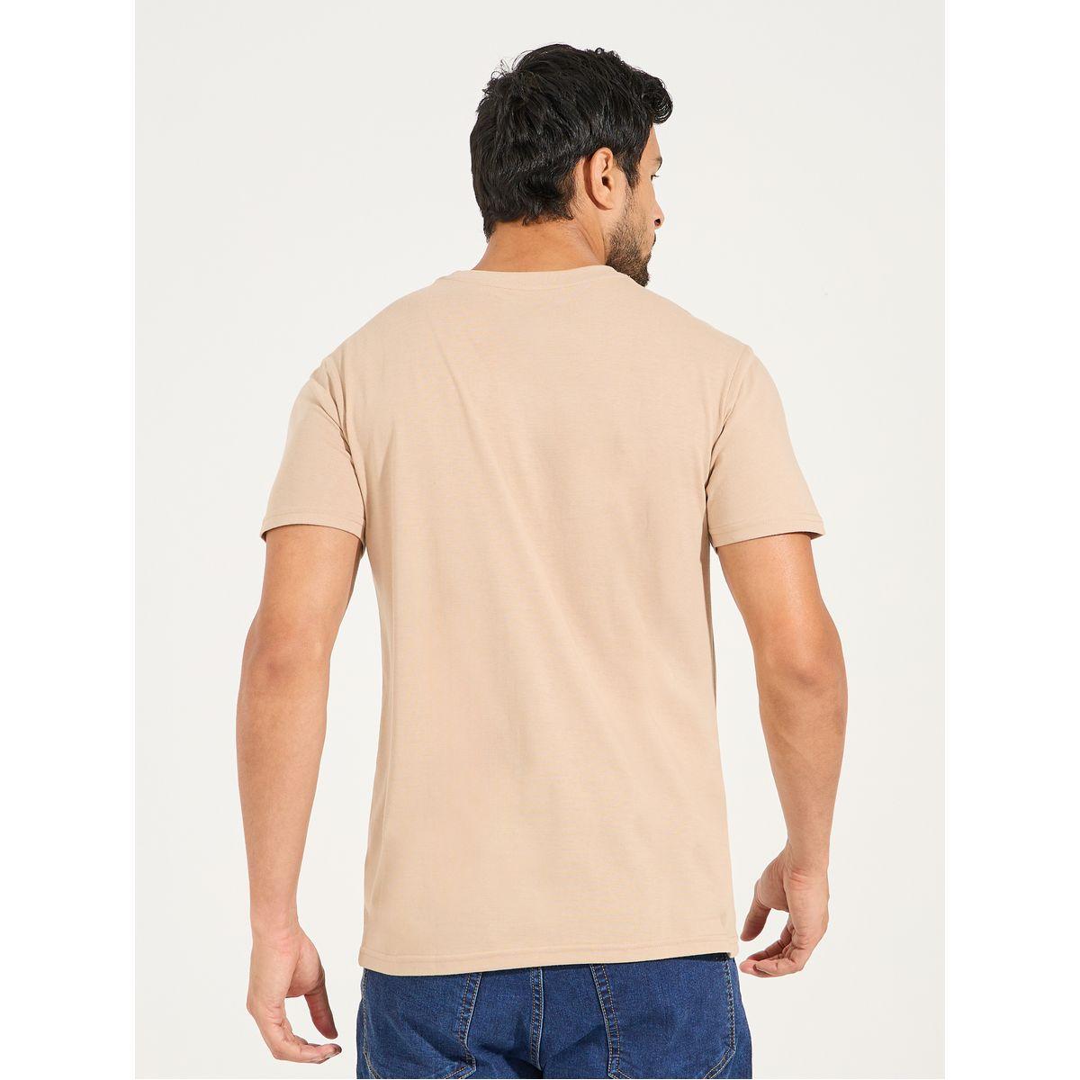 تيشيرت قطن سادة بقصة عادية-men-clothing-tshirtsandpolos-tshirts-image-4