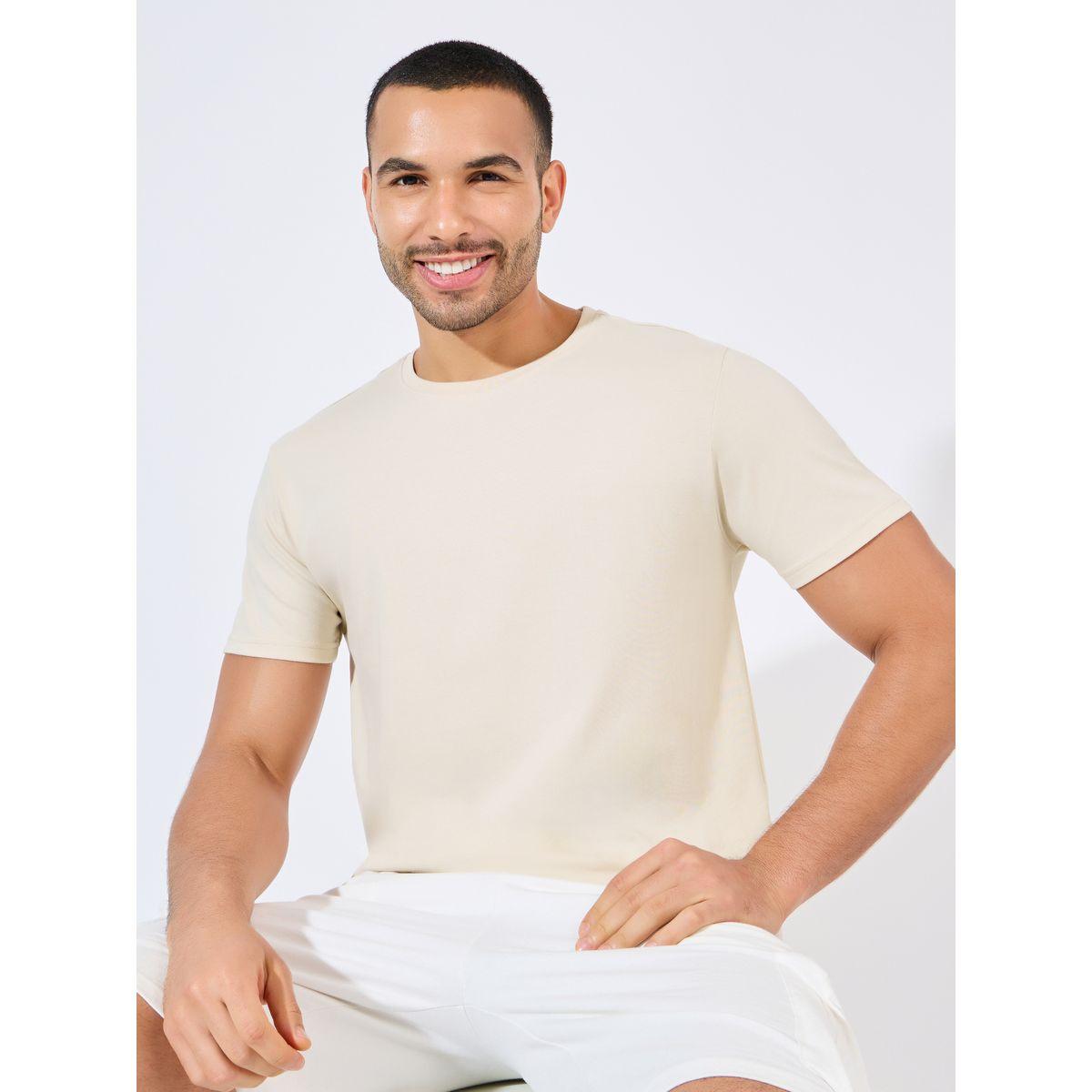 Styli Solid Regular Fit Cotton Rich T-Shirt-men-clothing-tshirtsandpolos-tshirts-image-1