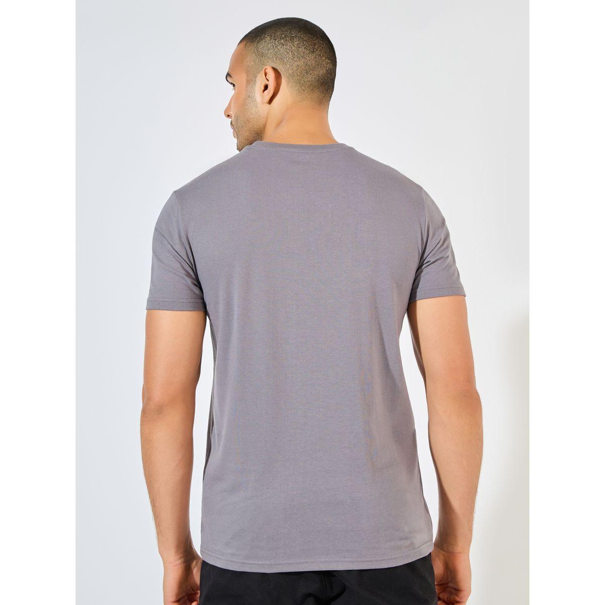 تيشيرت قطن سادة بقصة عادية-men-clothing-tshirtsandpolos-tshirts-image-1
