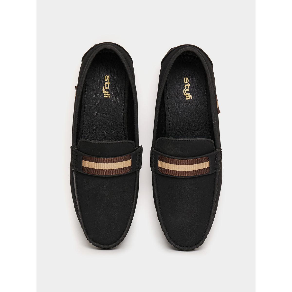 Styli Contrast Tape Loafers-men-shoes-loafersandmoccasins-image-6