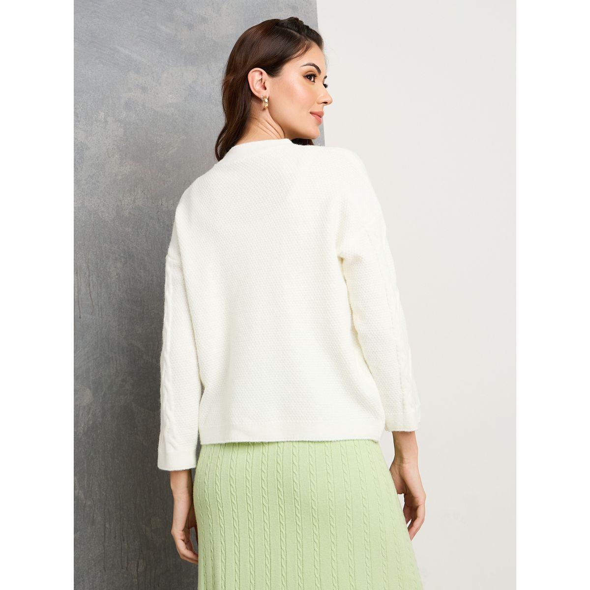 كارديجان محبوك بقصة عادية-women-winterwear-cardigansandjumpers-cardigans-image-6