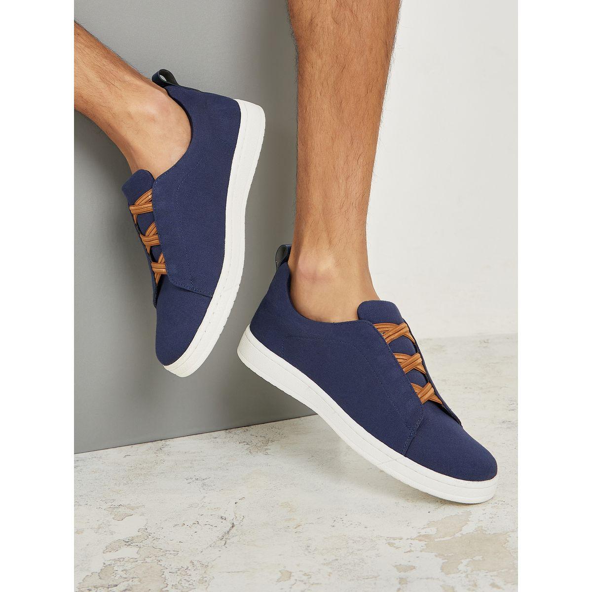 Styli Contrast Stretch Lace Casual Shoes-men-shoes-sneakers-image-1