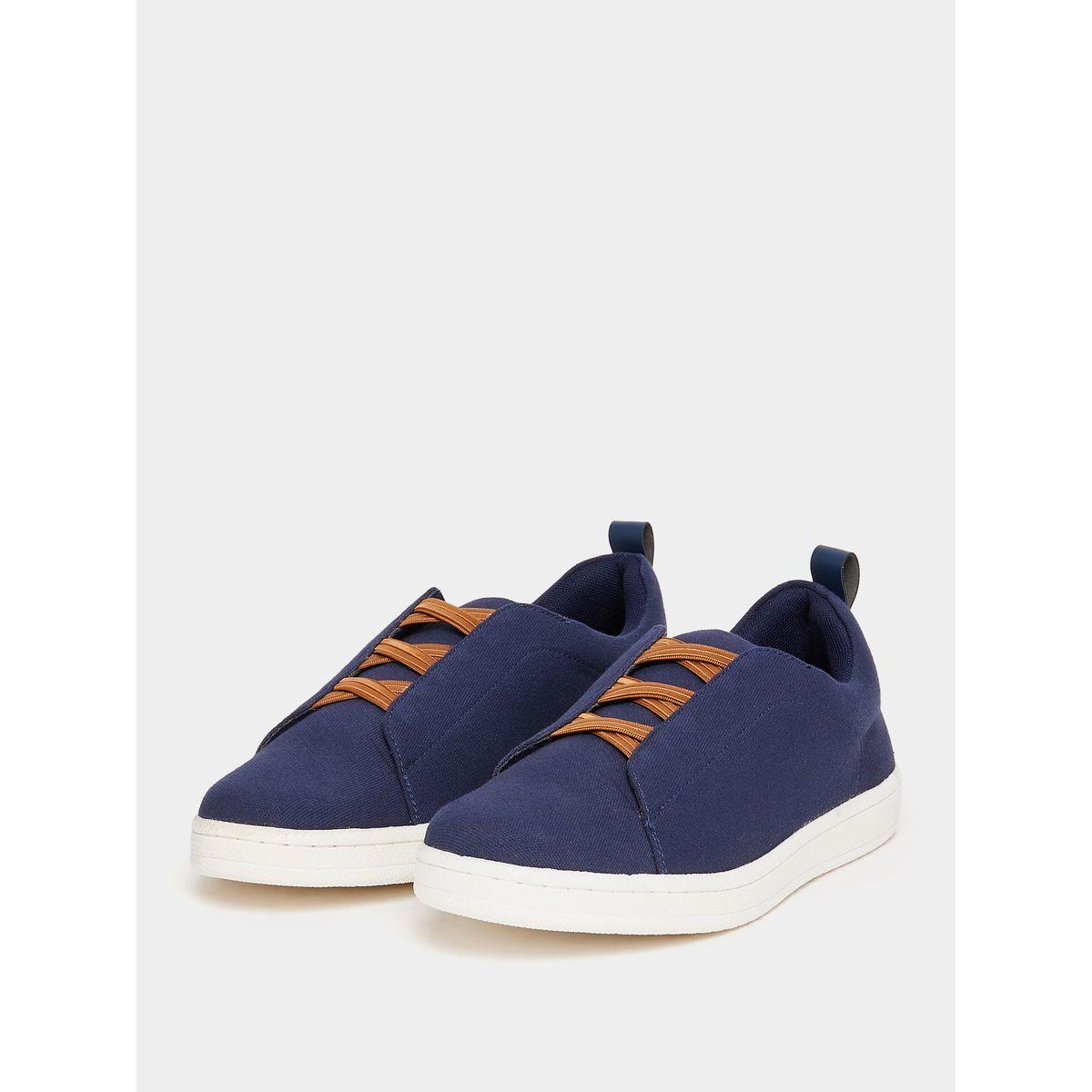 Styli Contrast Stretch Lace Casual Shoes-men-shoes-sneakers-image-3