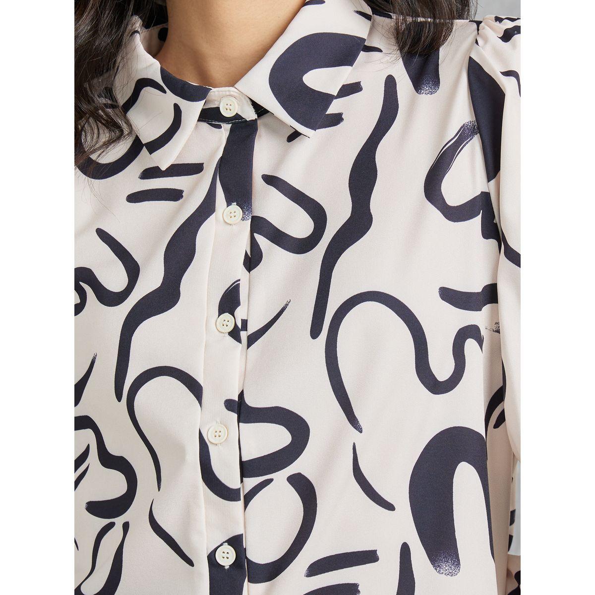 Styli Abstract Print Regular Fit Shirt-women-clothing-shirtsandblouses-shirts-image-4
