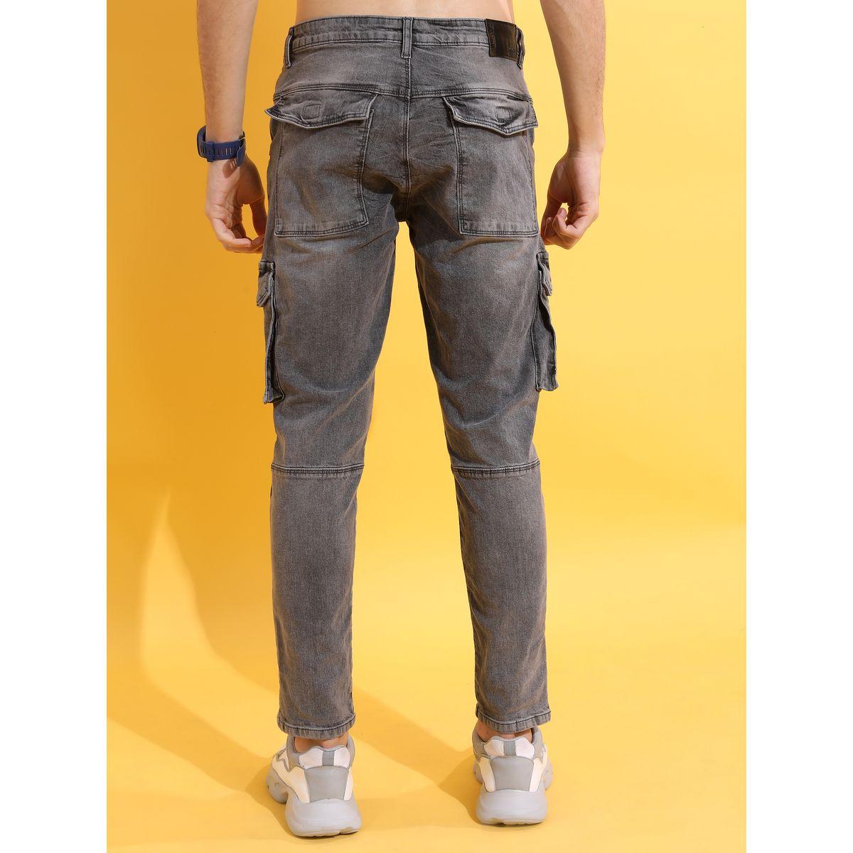 جينز كارجو بقصة ضيقة-men-clothing-bottoms-jeans-image-3