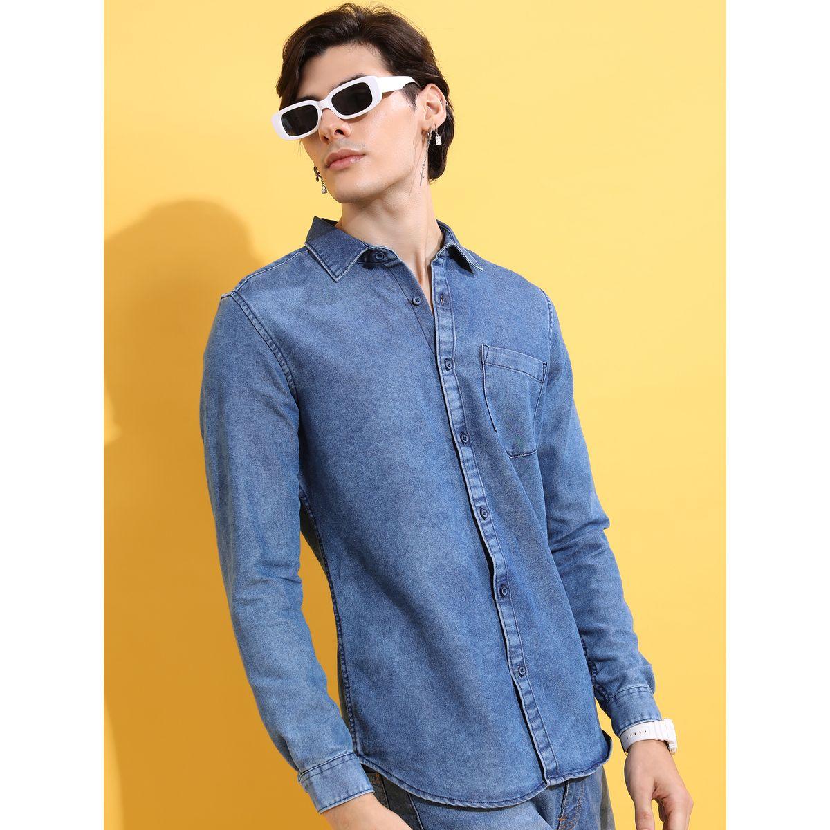 Back Graphic Print Denim Shirt-men-clothing-shirts-image-6