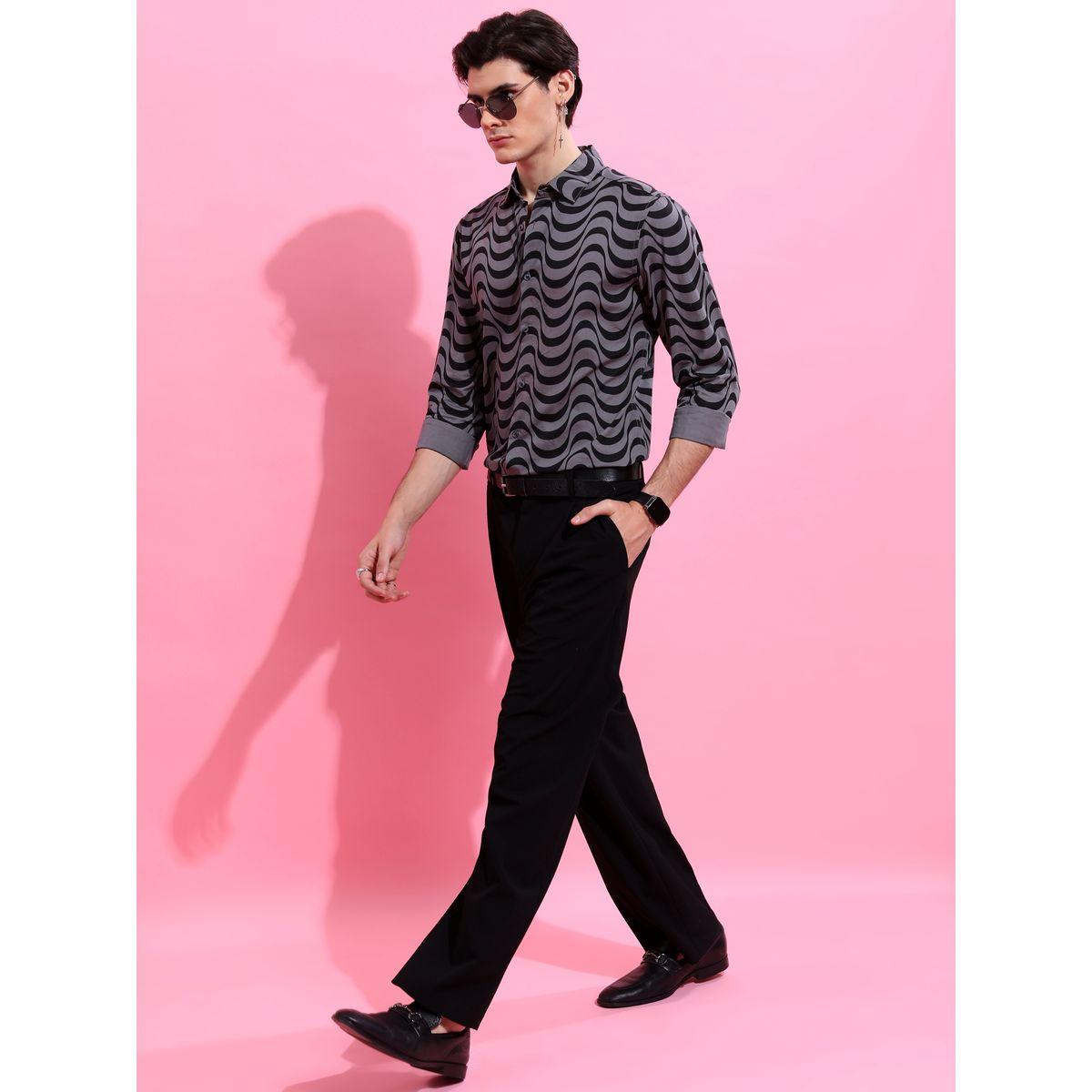 Highlander X Styli All Over Print Slim Fit Shirt-men-clothing-shirts-image-2