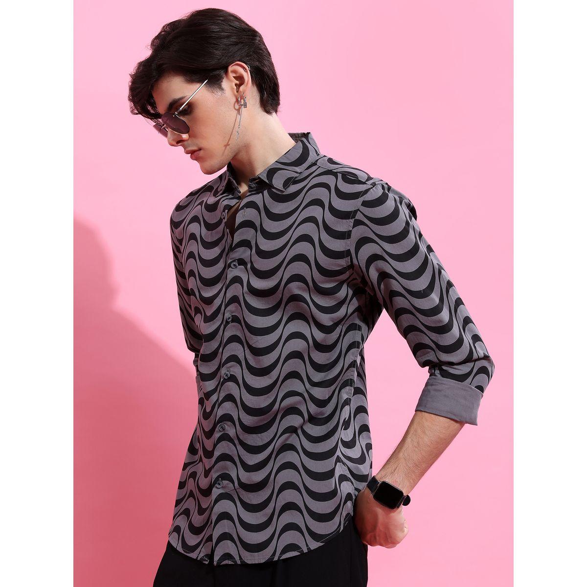 Highlander X Styli All Over Print Slim Fit Shirt-men-clothing-shirts-image-4