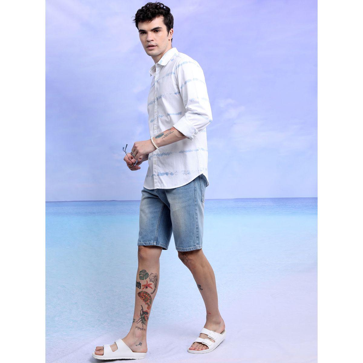 قميص بقصة سليم فت هايلاندر × ستايلي-men-clothing-shirts-image-2