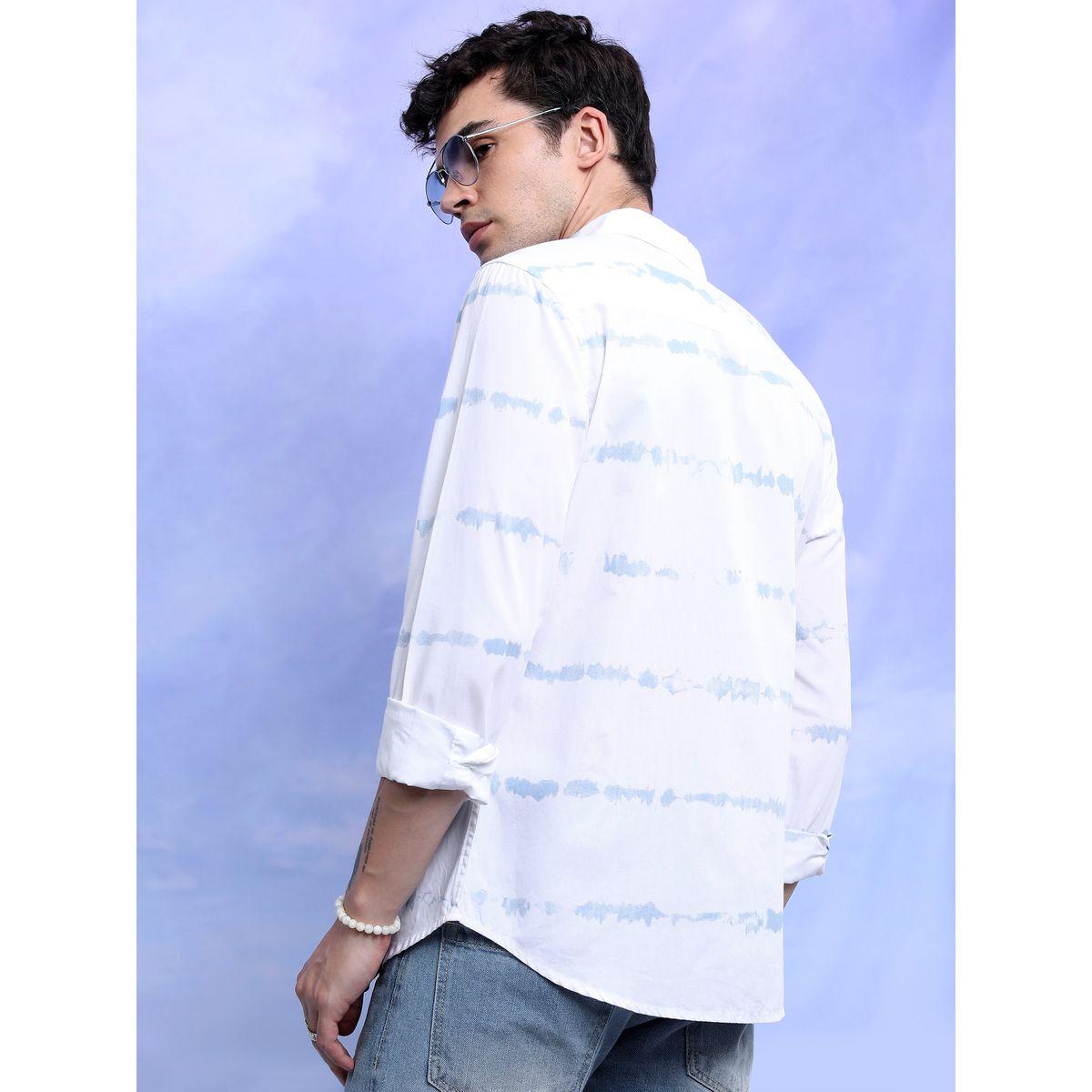 قميص بقصة سليم فت هايلاندر × ستايلي-men-clothing-shirts-image-3
