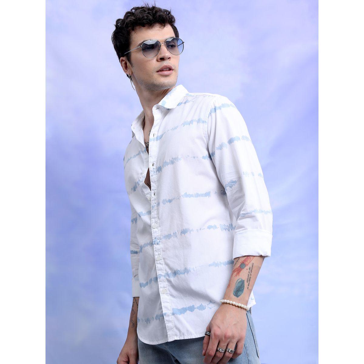 قميص بقصة سليم فت هايلاندر × ستايلي-men-clothing-shirts-image-4