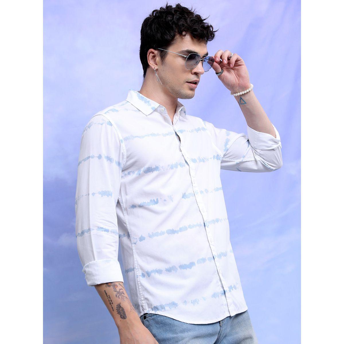 قميص بقصة سليم فت هايلاندر × ستايلي-men-clothing-shirts-image-6