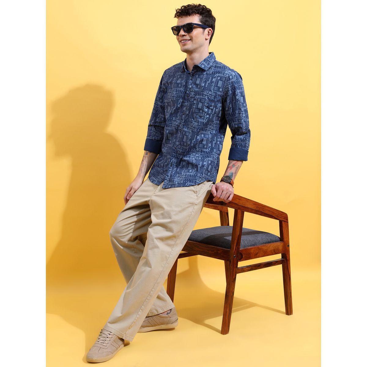 All Over Graphic Print Slim Fit Shirt-men-clothing-shirts-image-2