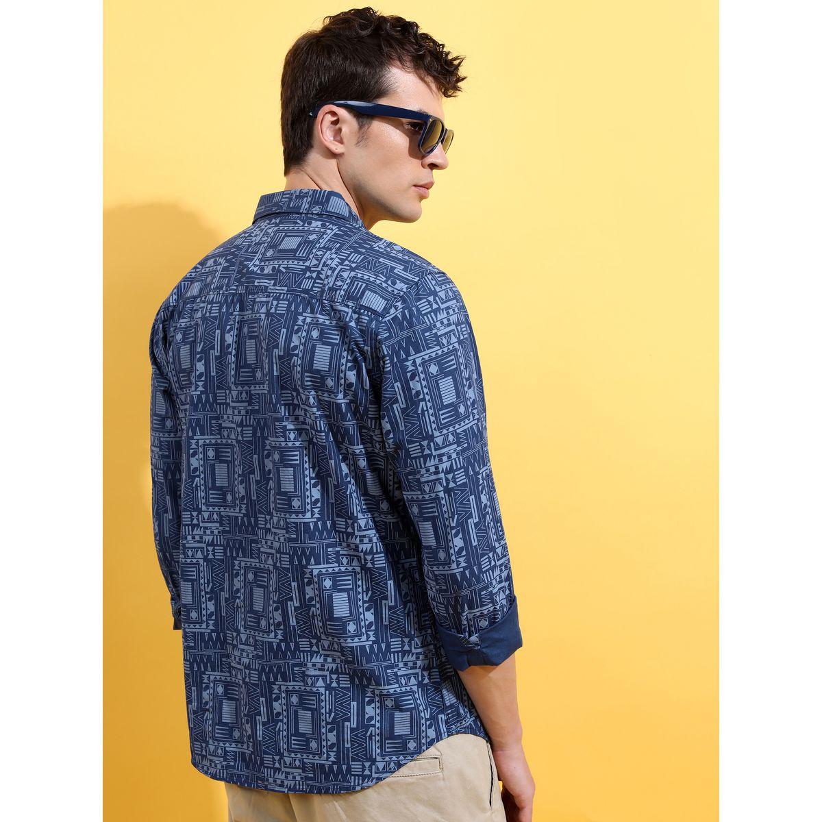 All Over Graphic Print Slim Fit Shirt-men-clothing-shirts-image-3