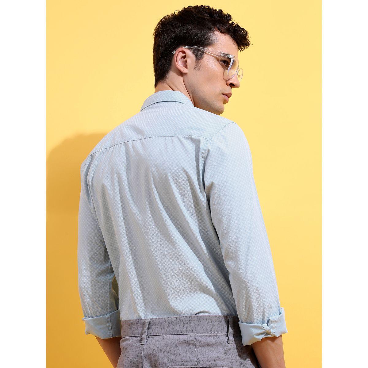 Highlander X Styli Geometric Print Slim Fit Shirt-men-clothing-shirts-image-3