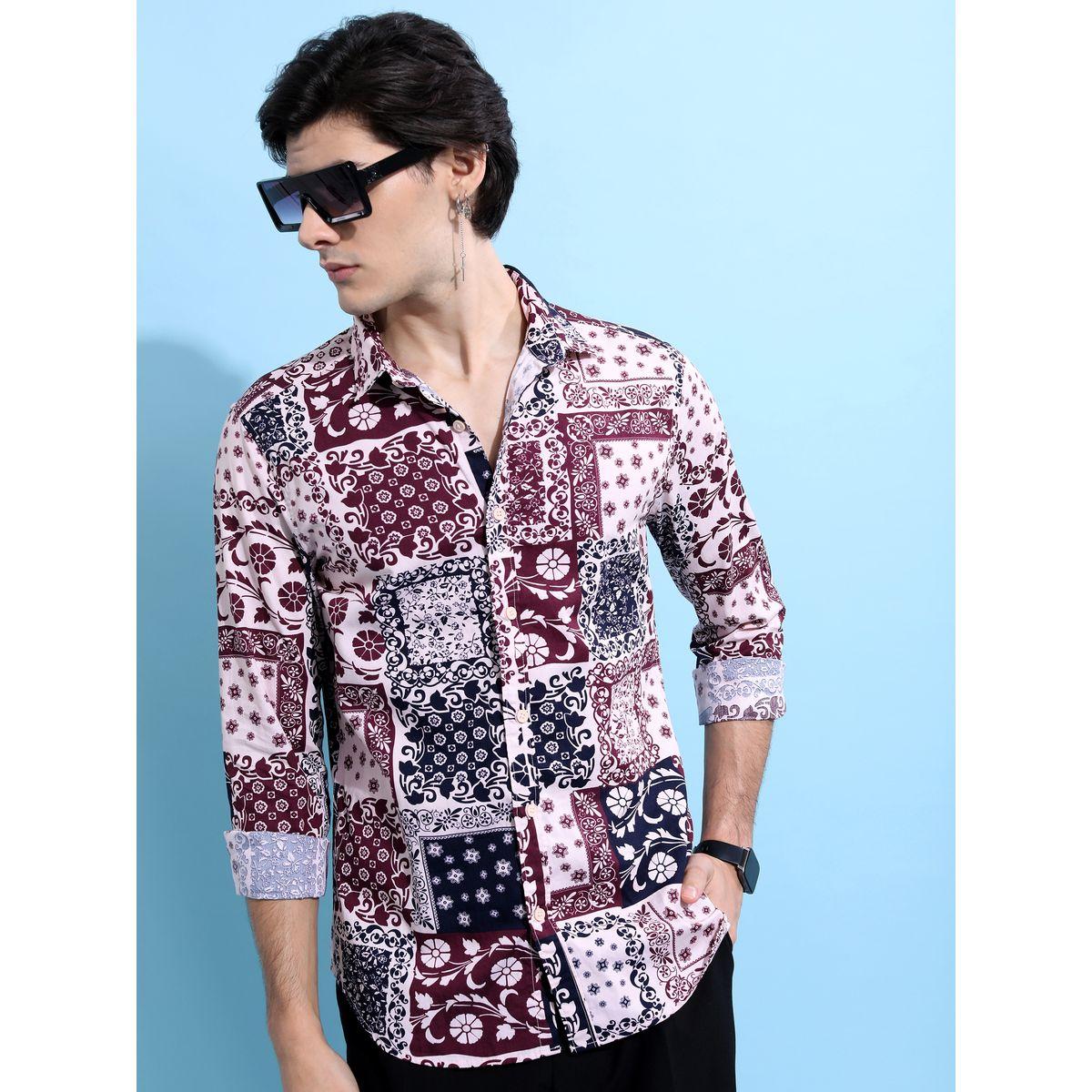قميص بقصة سليم فت هايلاندر × ستايلي-men-clothing-shirts-image-6