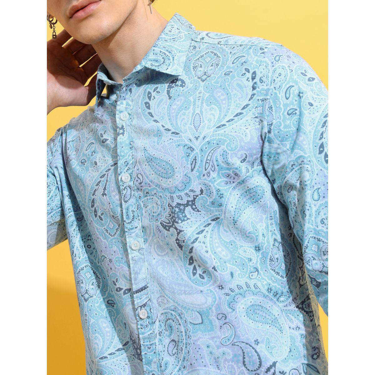 Paisley Print Slim Fit Shirt-men-clothing-shirts-image-5