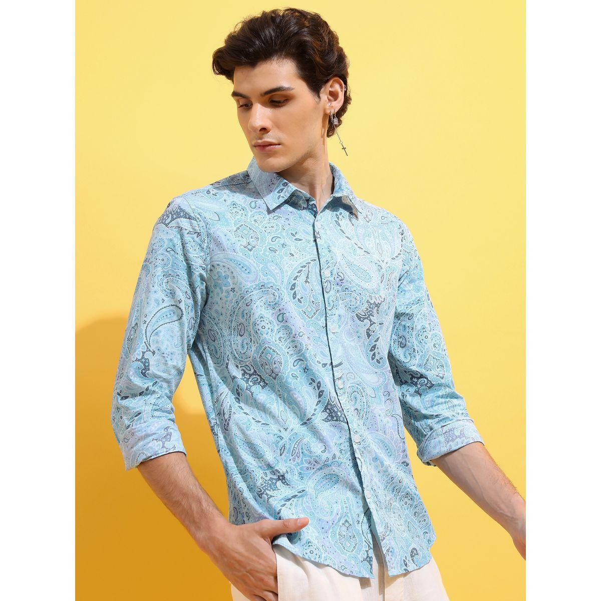 Paisley Print Slim Fit Shirt-men-clothing-shirts-image-6