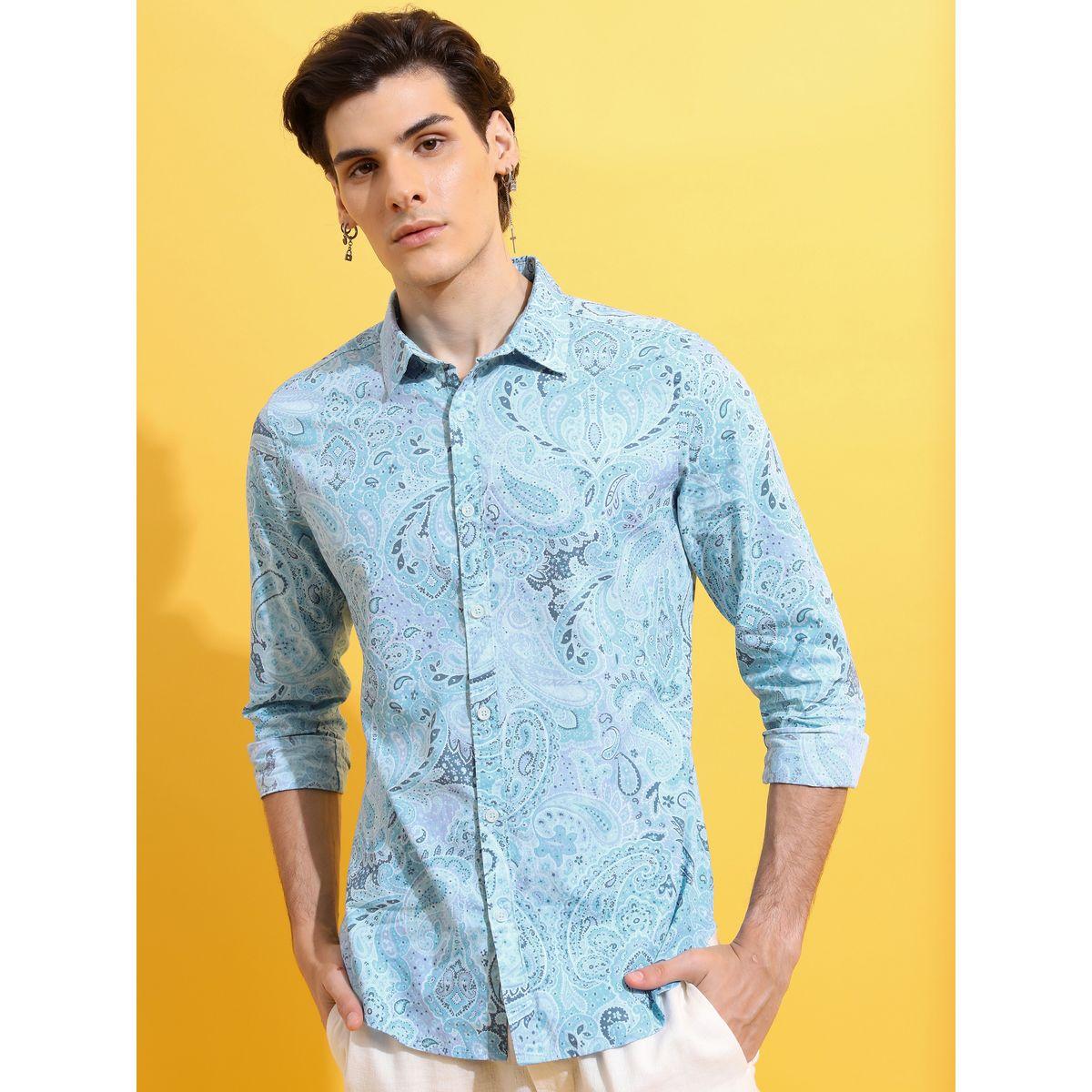 Paisley Print Slim Fit Shirt-men-clothing-shirts-image-7