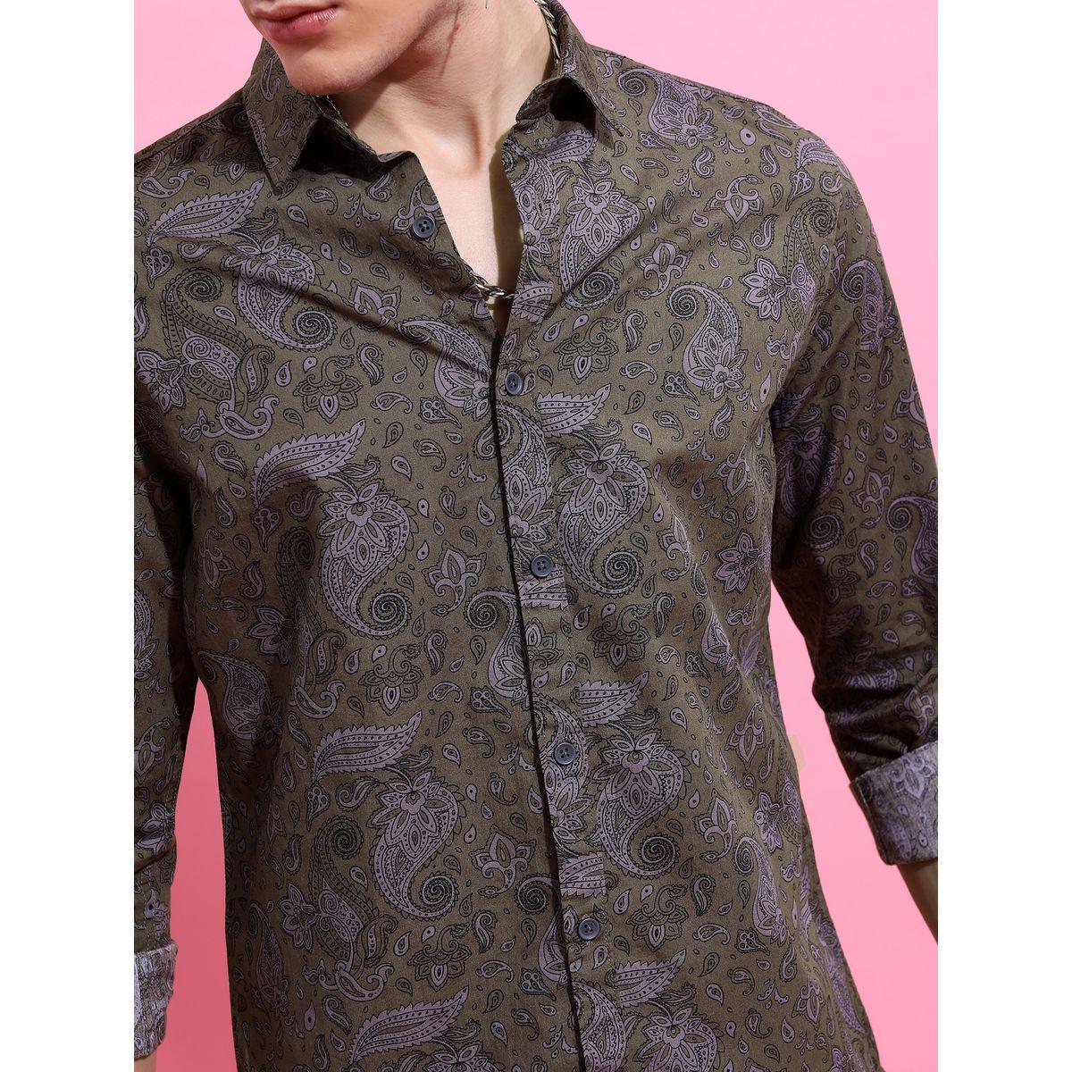 Paisley Print Slim Fit Shirt-men-clothing-shirts-image-5