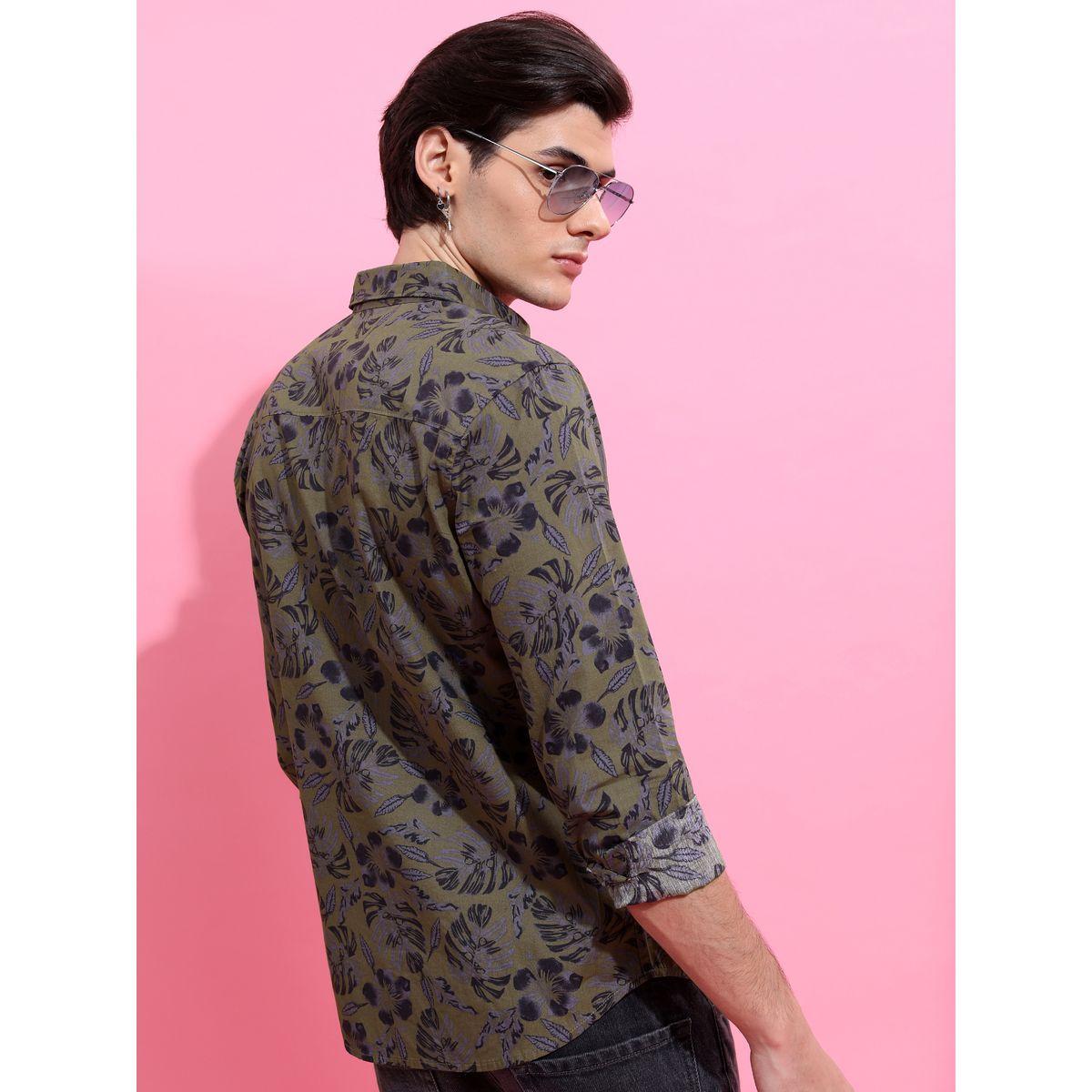 قميص بقصة سليم فت هايلاندر × ستايلي-men-clothing-shirts-image-3