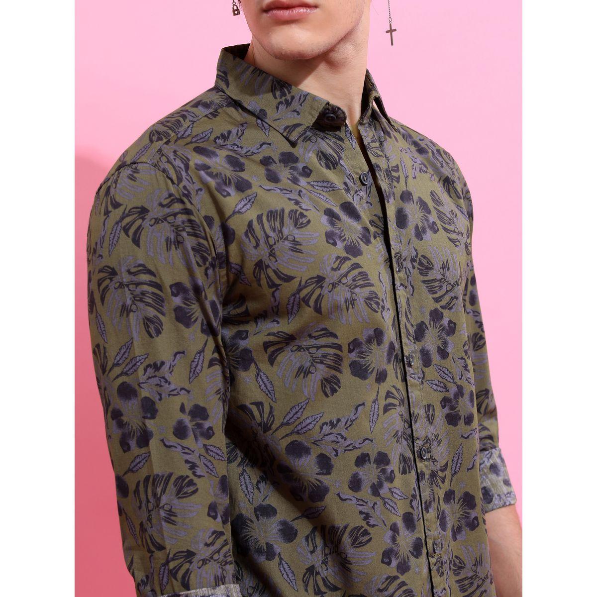 قميص بقصة سليم فت هايلاندر × ستايلي-men-clothing-shirts-image-5
