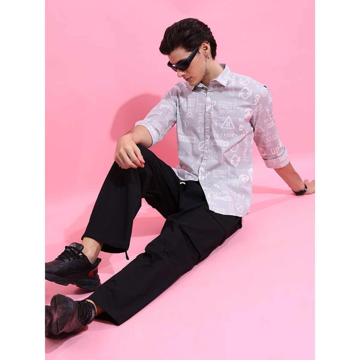 Highlander X Styli All Over Graphic Print Slim Fit Shirt-men-clothing-shirts-image-2