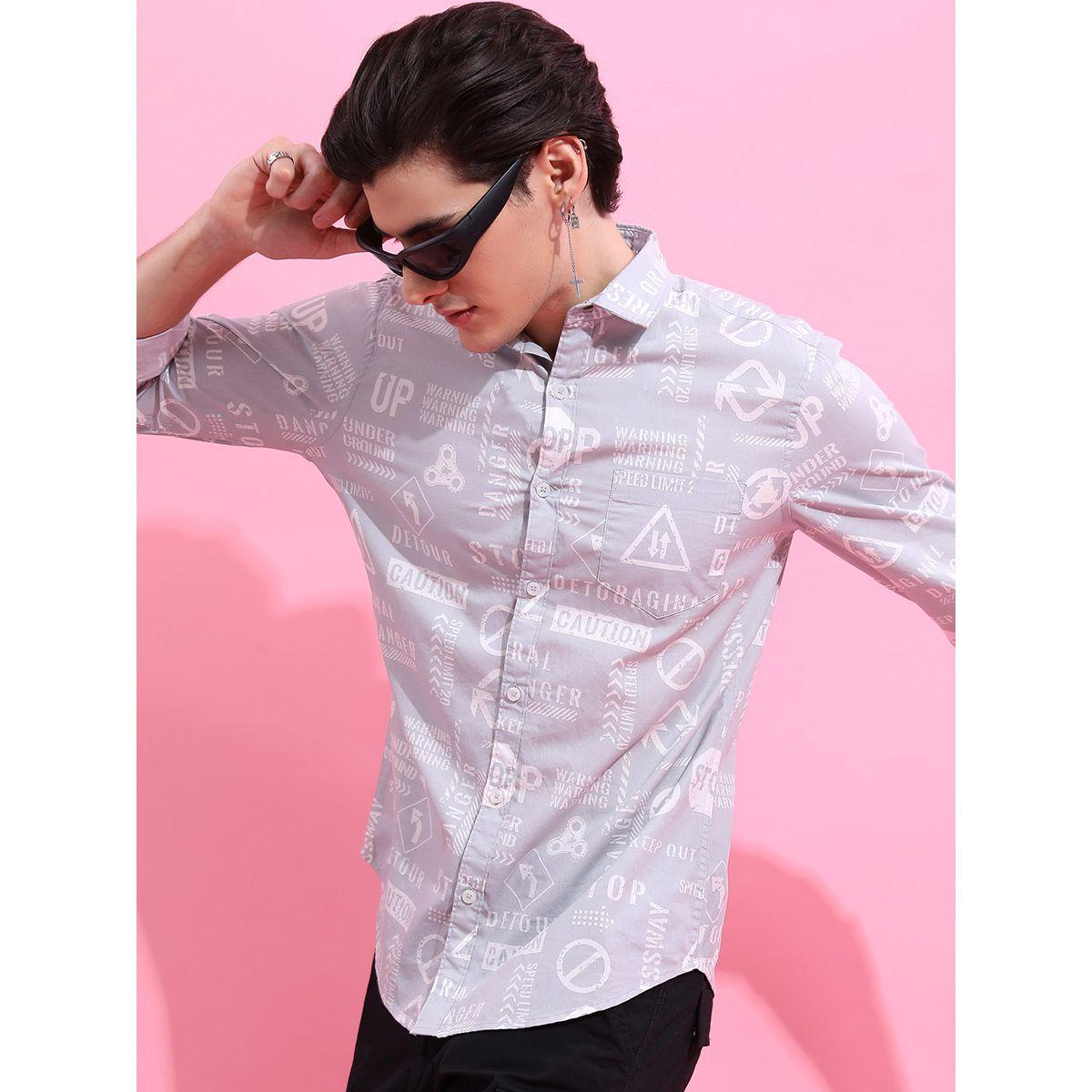 قميص بقصة سليم فت هايلاندر × ستايلي-men-clothing-shirts-image-4