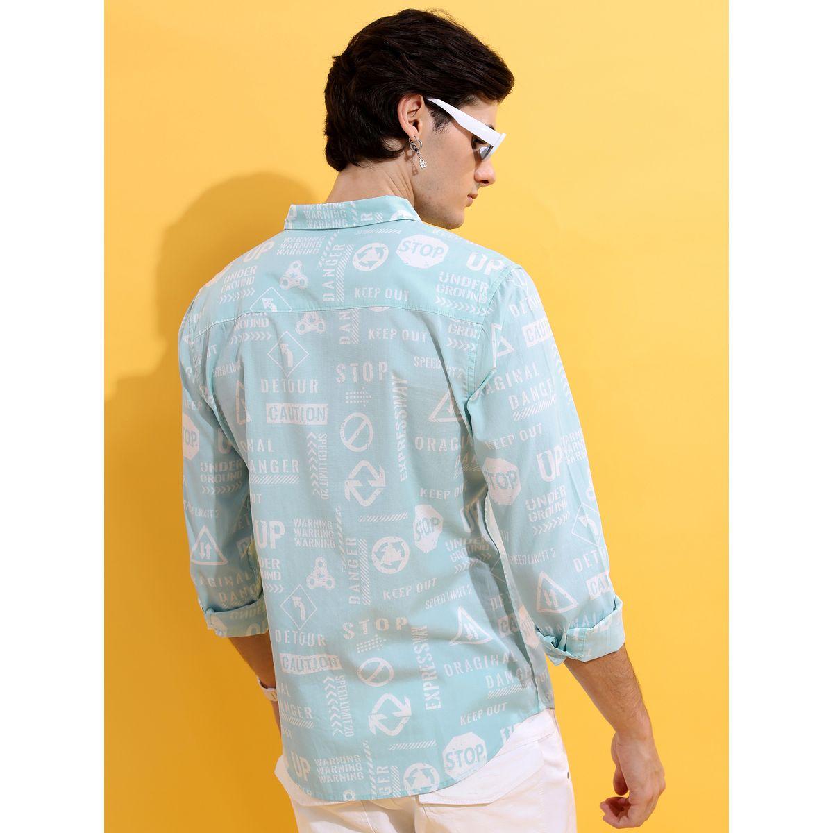All Over Graphic Print Slim Fit Shirt-men-clothing-shirts-image-3