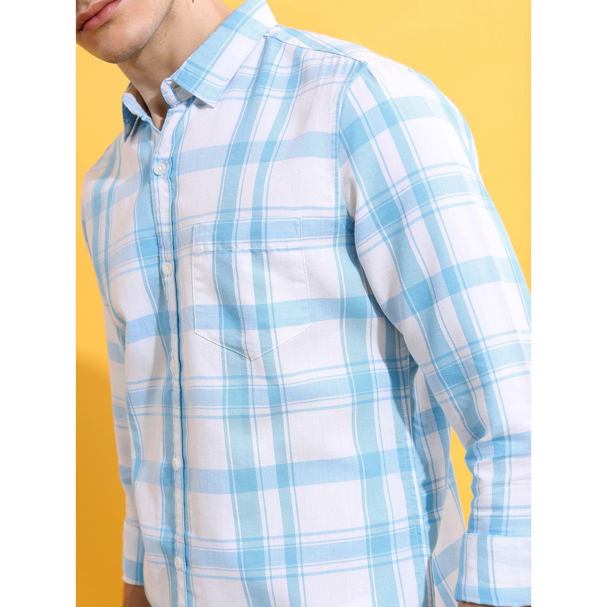 Highlander X Styli Checked Print Slim Fit Shirt-men-clothing-shirts-image-5
