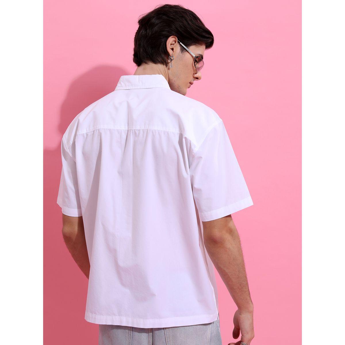قميص واسع بأكتاف منخفضة هايلاندر × ستايلي-men-clothing-shirts-image-5