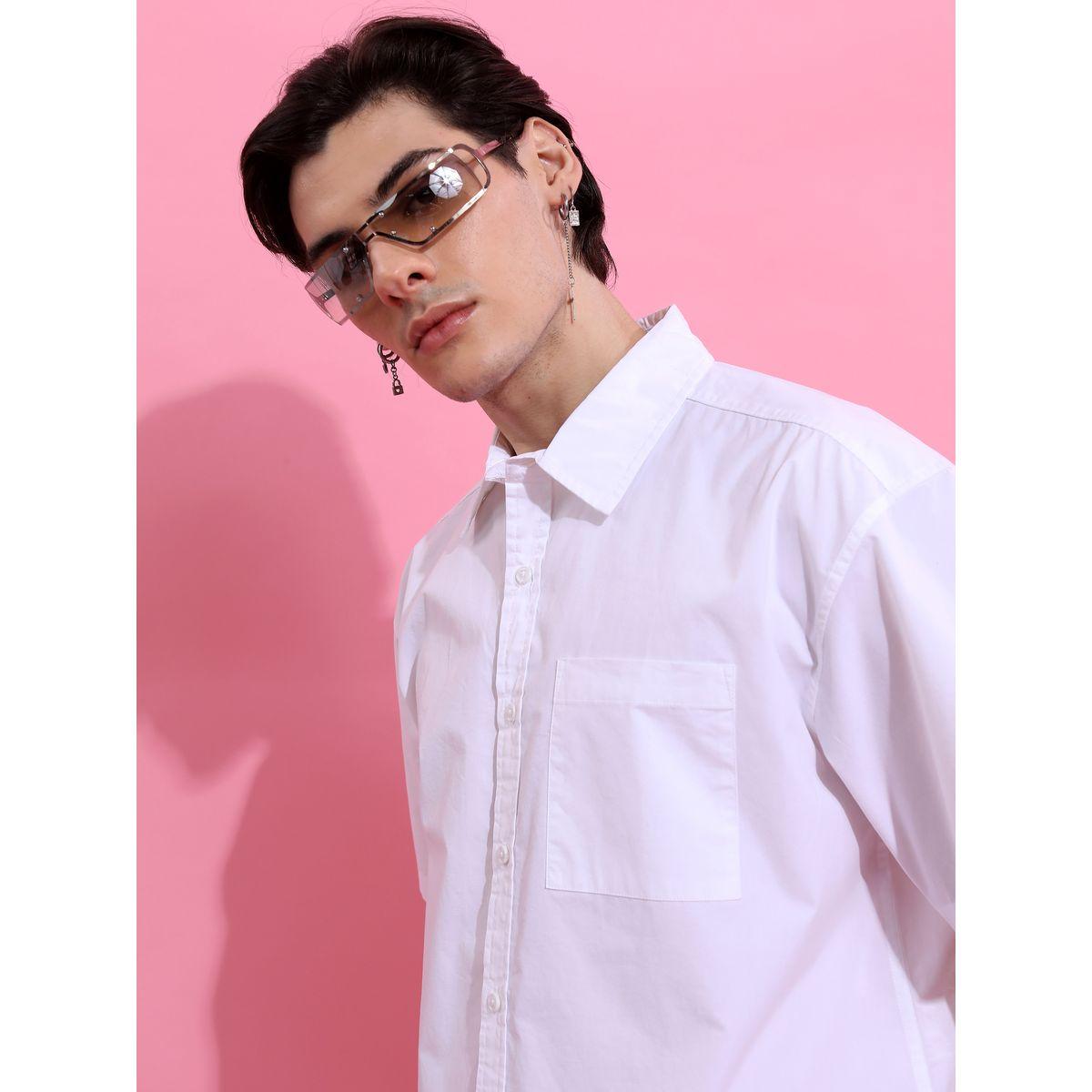 قميص واسع بأكتاف منخفضة هايلاندر × ستايلي-men-clothing-shirts-image-1