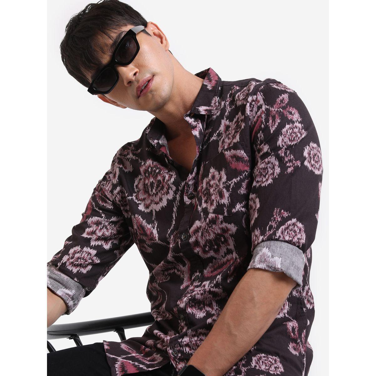 قميص بقصة سليم فت كيتش × ستايلي-men-clothing-shirts-image-1