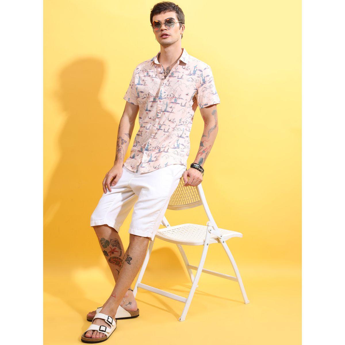 Ketch X Styli All Over Graphic Print Slim Fit Shirt-men-clothing-shirts-image-2