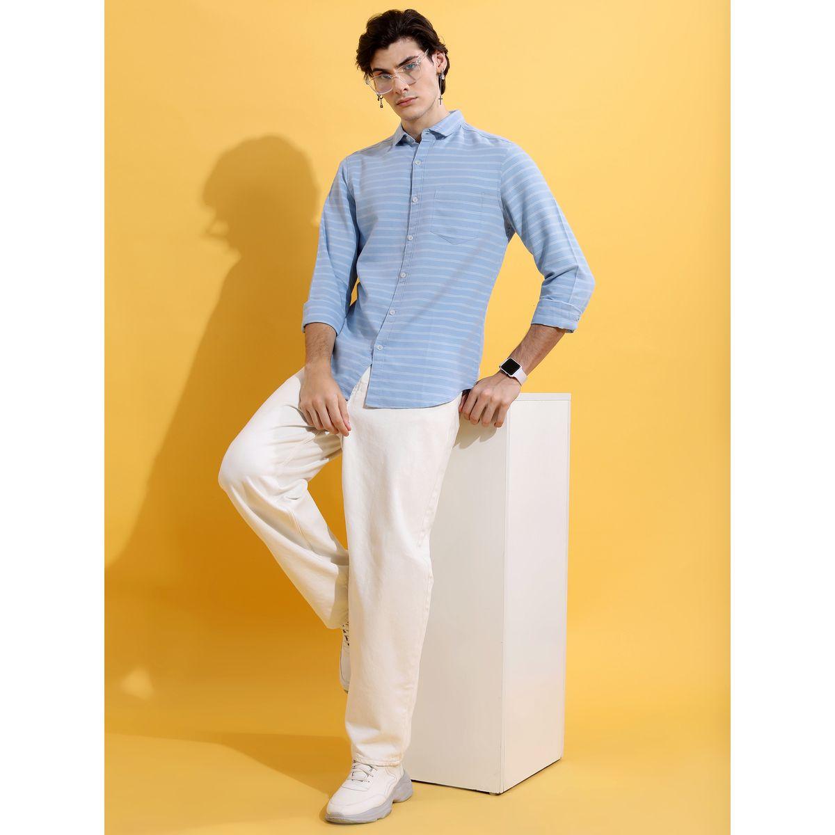 Ketch X Styli Stripe Casual Shirt with Pocket-men-clothing-shirts-image-2
