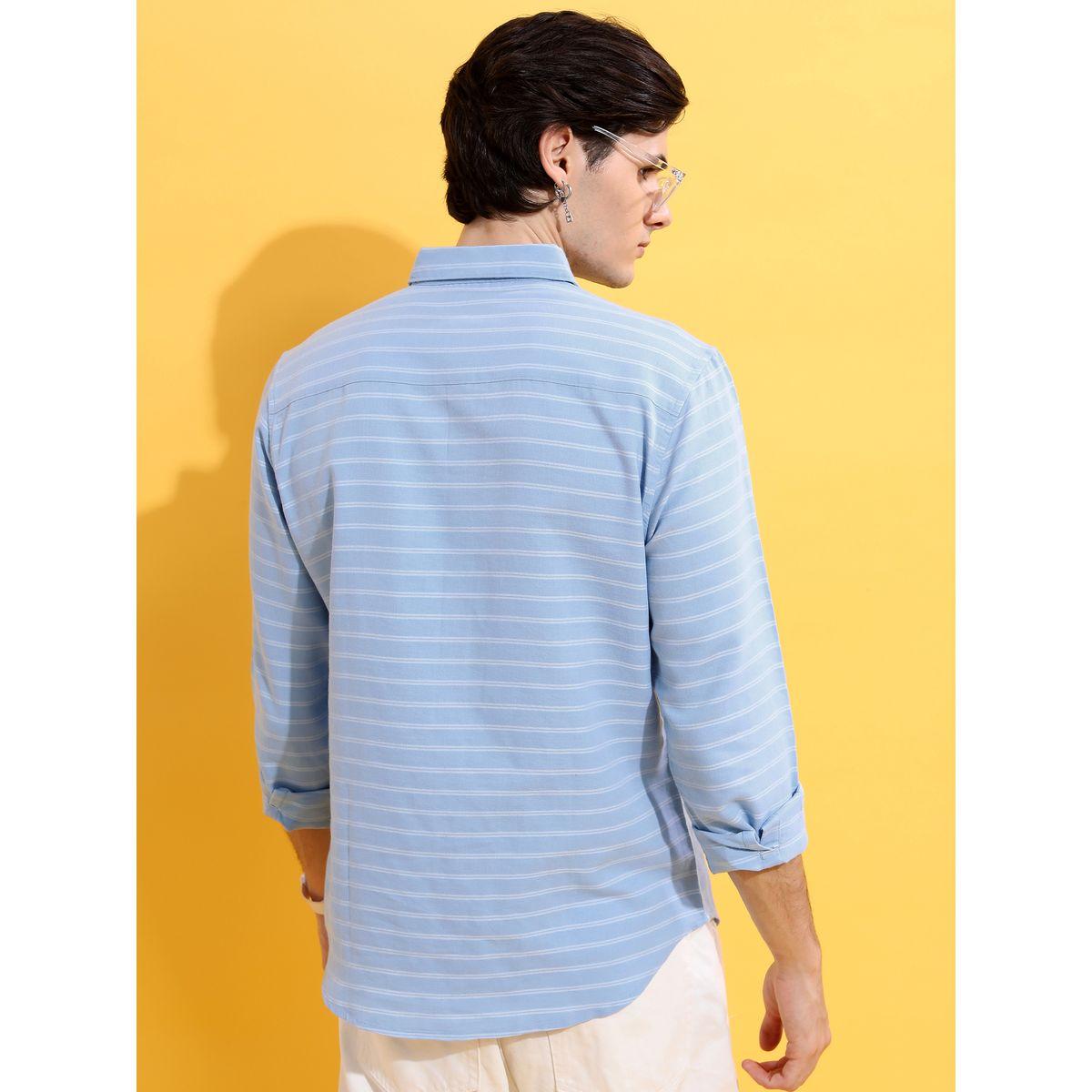 Ketch X Styli Stripe Casual Shirt with Pocket-men-clothing-shirts-image-3