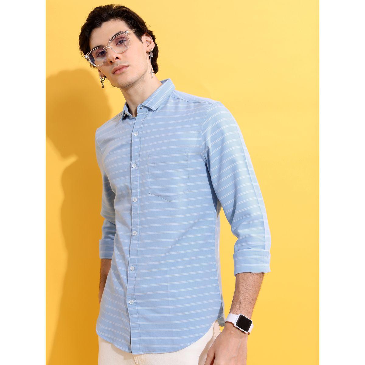 Ketch X Styli Stripe Casual Shirt with Pocket-men-clothing-shirts-image-4