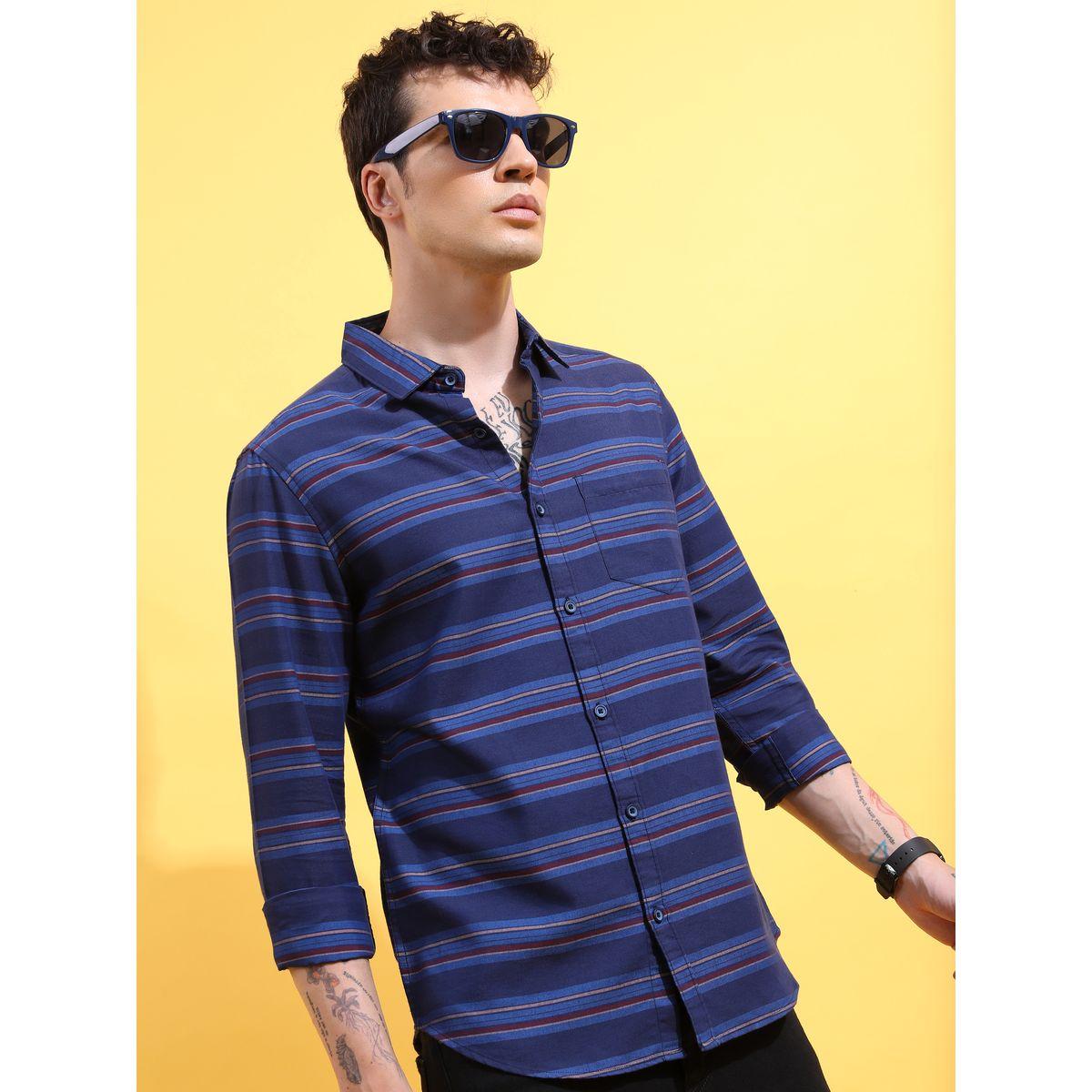 Ketch X Styli Stripe Casual Shirt with Pocket-men-clothing-shirts-image-6